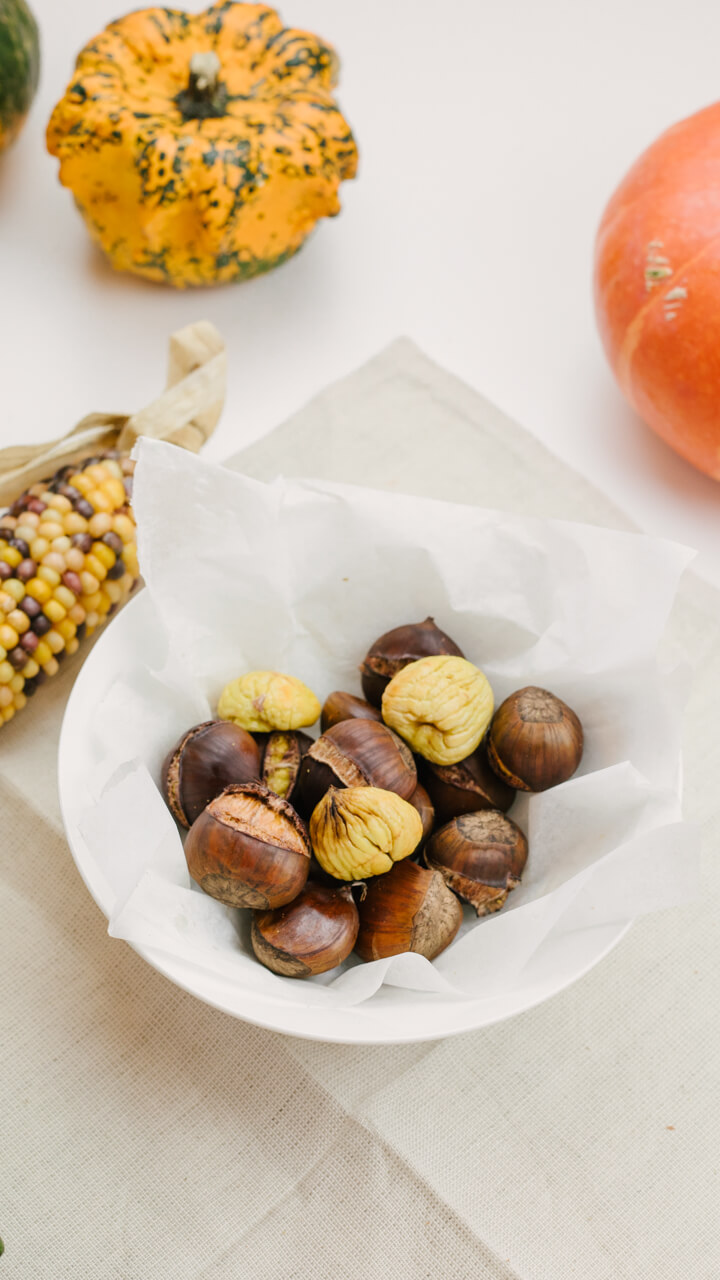 CASTAGNE IN FRIGGITRICE